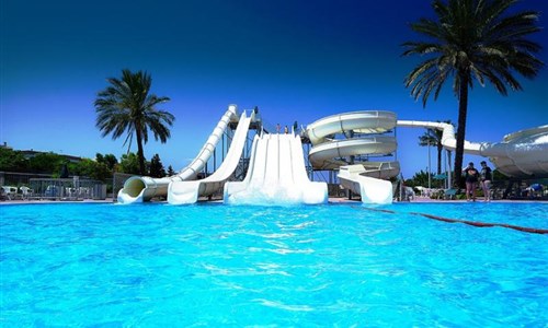 Hotel Family World Aqua Beach Matoula**** - 10/11 nocí - Rhodos, Ialyssos - Hotel Family World Aqua Beach Sunland - bazén