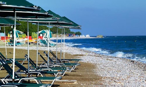 Hotel Family World Aqua Beach Matoula**** - 7 nocí - Rhodos, Ialyssos - Hotel Family World Aqua Beach Sunland - pláž