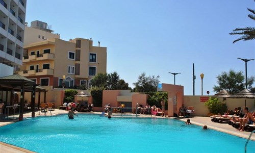 Hotel Blue Sky City Beach**** - 10/11 nocí - Rhodos, Rhodos - Hotel Blue Sky City Beach - bazén