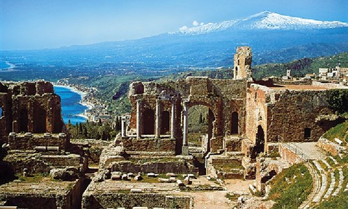 Velký okruh Sicílií pro milovníky vína a dobrého jídla - Taormina