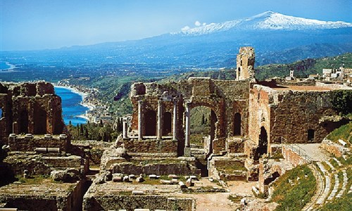 Sicílie - autobusem - Taormina