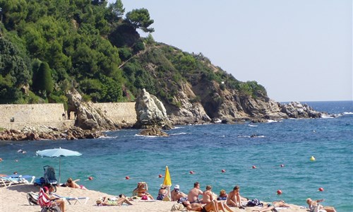 Lloret de Mar - Španělsko, Costa Brava - Lloret de Mar, pláž Fanals