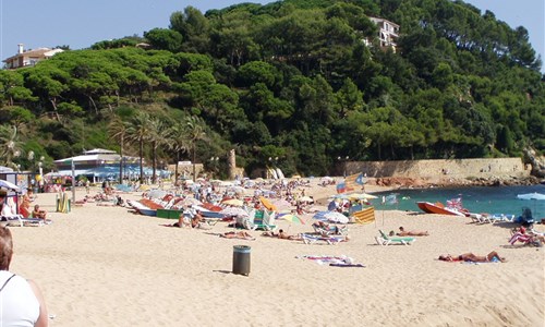 Lloret de Mar - Španělsko, Costa Brava - Lloret de Mar, pláž Fanals