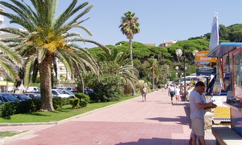 Lloret de Mar - Španělsko, Costa Brava - Lloret de Mar, pláž Fanals