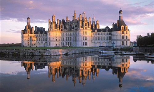 Zámky na Loiře a Ile de France letecky/autobusem - Zámky na Loiře, Chambord