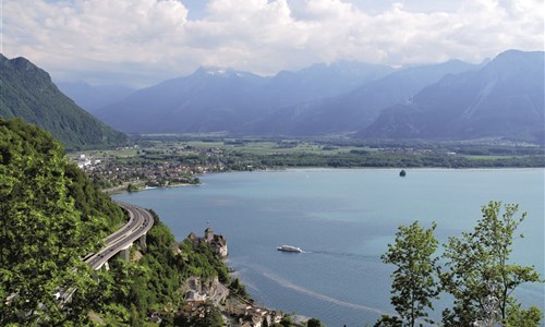 Okolo Mont Blanc - Švýcarsko, Montreux