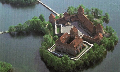 Po stopách Polsko-litevského knížectví - Litva, zámek Trakai