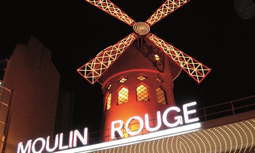 Paříž a Versailles - Paris, Moulin Rouge