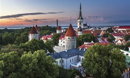Litva, Lotyšsko, Estonsko - letecky - Estonsko - Tallinn