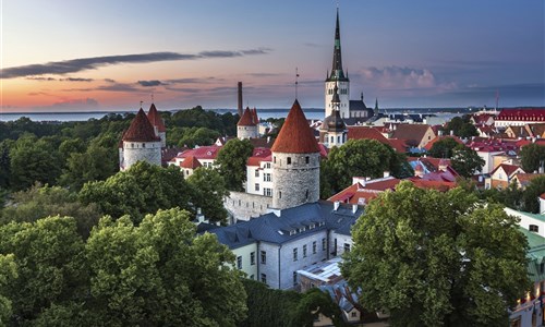 To nejlepší z Pobaltí letecky z Vídně - Estonsko - Tallinn