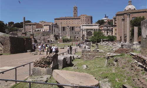 Prázdniny v Římě s koupáním - letecky - Forum Romanum