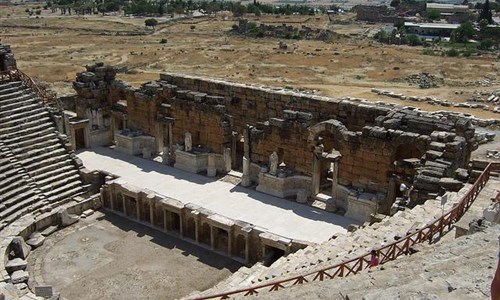 Pamukkale, Kappadokie, Antalya - Turecko - Hierapolis