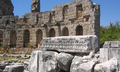 Pamukkale, Kappadokie, Antalya - Turecko - Pamukkale