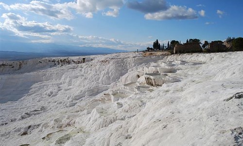 Pamukkale, Kappadokie, Antalya - Turecko - Pamukkale