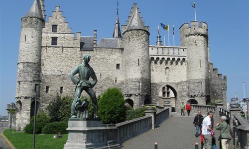 Belgické království - Antverpy-hrad