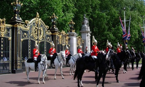 Anglie, Skotsko, Wales - letecky - Londýn - Buckingham palace