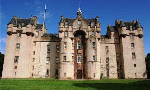 Skotsko, Orkneje - letecky - Fyvie Castle