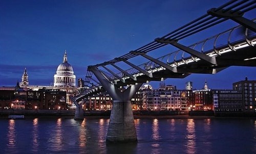 Londýn nejen na víkend - letecký zájezd s průvodcem - Londýn - Millenium Bridge