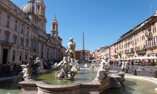 Florencie, Řím, Neapol, Pompeje, Benátky - Řím - Piazza Navona