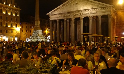 Florencie, Řím, Neapol, Pompeje, Benátky - Řím - Pantheon